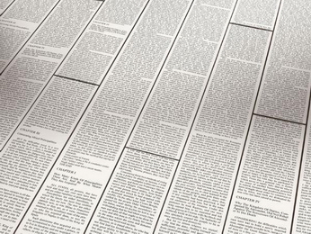 Ламинат Parador Дизайнерские декоры Letters White 1254819 