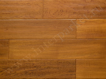 Паркетная доска Global Parquet Тик Burma (ручное скобление) 